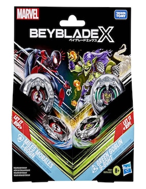 Beyblade X Miles Morales vs Green Globin Marvel