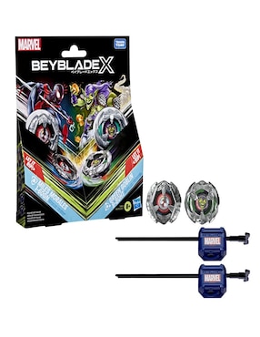 Beyblade X Miles Morales vs Green Globin Marvel