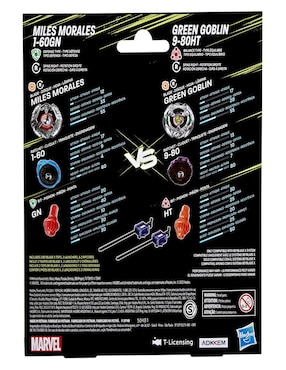Beyblade X Miles Morales vs Green Globin Marvel