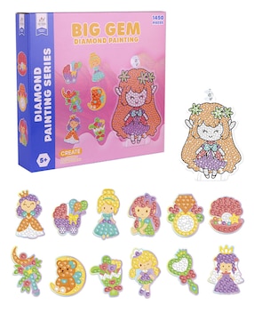 Kit sticker Toy Town Big Gem Diamond Painting Series