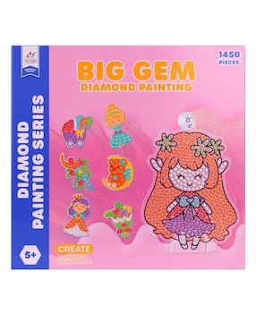 Kit sticker Toy Town Big Gem Diamond Painting Series