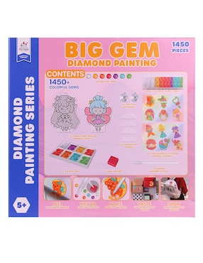 Kit sticker Toy Town Big Gem Diamond Painting Series