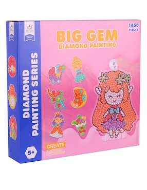 Kit sticker Toy Town Big Gem Diamond Painting Series