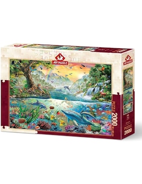 Rompecabezas Paisaje Utopía art puzzle 2000 piezas