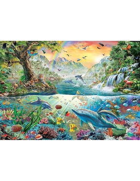 Rompecabezas Paisaje Utopía art puzzle 2000 piezas