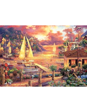Rompecabezas Mar dorado art puzzle 3000 piezas