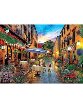 Rompecabezas Vista italiana Ciclismo por Italia art puzzle 2000 piezas
