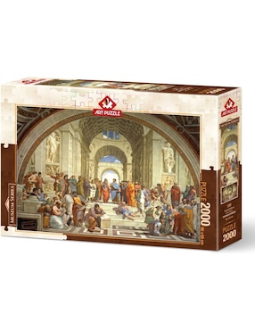 Rompecabezas Escuela de Atenas Rafael art puzzle 2000 piezas