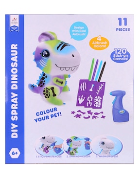 Dinosaurio para pintar con aerógrafo Toy Town