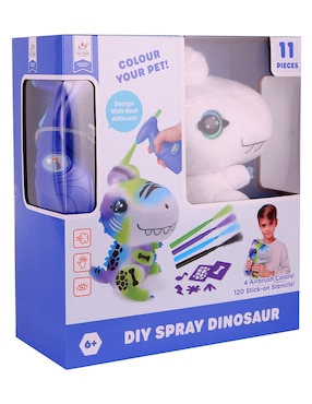Dinosaurio para pintar con aerógrafo Toy Town