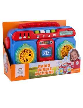 Máquina burbujas juguete Toy Town