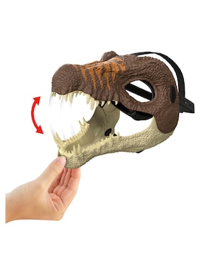 Rebirth máscara spinosaurus Jurassic World juego de rol para niños