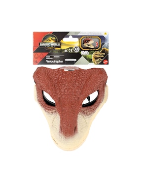 Rebirth máscara raptor Jurassic World juego de rol para niños
