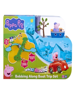 Pista de Peppa Pig del barco del abuelo Bandai