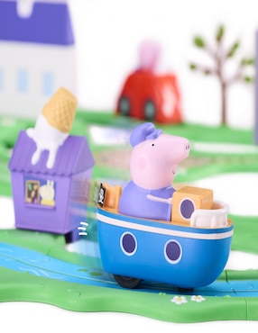 Pista de peppa pig del gran mundo Bandai
