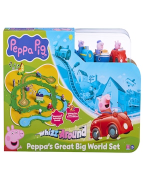 Pista de peppa pig del gran mundo Bandai
