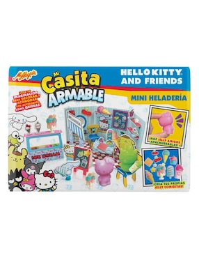 Mi Alegria Hello Kitty and Friends Mi casita armable Heladería