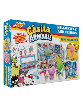 Mi Alegria Hello Kitty and Friends Mi casita armable Heladería