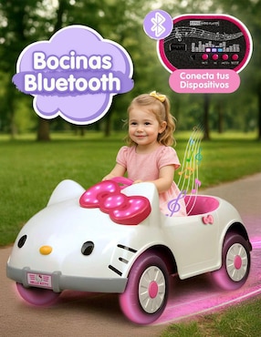 Automóvil montable con control remoto Kids House de batería