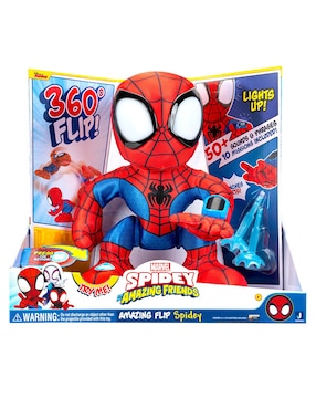 Peluche de Spider-Man Spidey And His Amazing Friends Marvel de 30 cm
