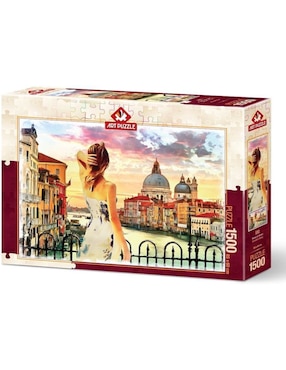 Rompecabezas vistas sobre Venecia art puzzle 1500 piezas