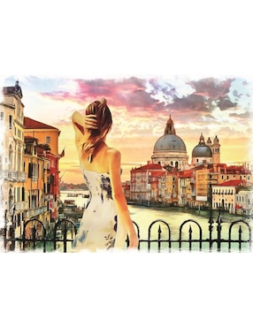 Rompecabezas vistas sobre Venecia art puzzle 1500 piezas