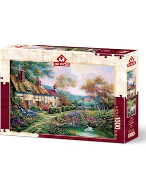Rompecabezas jardín de primavera Art Puzzle 1500 piezas