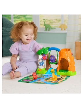 Gimnasio Little People de plástico