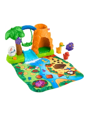 Gimnasio Little People de plástico