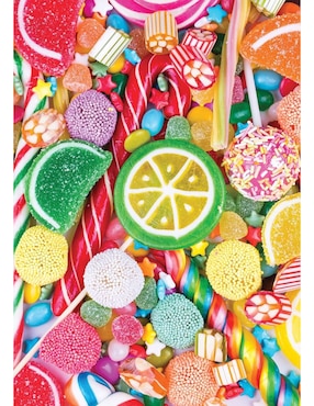 Rompecabezas caramelos coloridos Art Puzzle 500 piezas