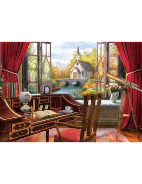 Rompecabezas paisaje vista de estudio Art Puzzle 500 piezas