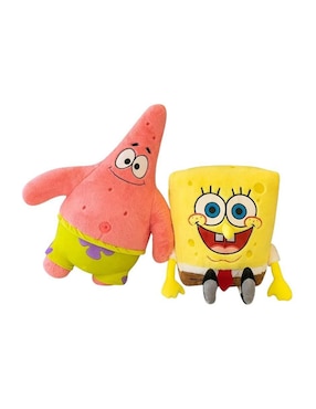 Peluche de Bob Esponja y Patricio Güish