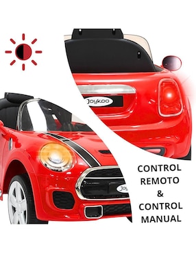 Automóvil montable con control remoto Joykoo Minii de recargable