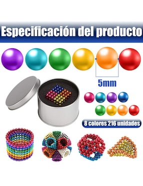Xtellar set de bolas magnéticas anti estrés XTLLAR6226