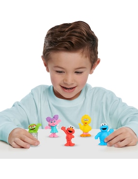 Set figuras de acción Plaza Sésamo