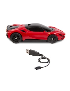 Vehículo de control remoto Hot Wheels rosso escala 1:64