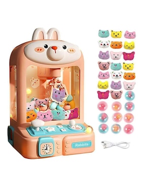 Mini máquina de garras conejo para niños Belug
