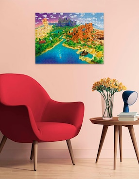 Rompecabezas Minecraft Mosaic Ravensburger 1500 piezas
