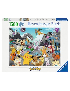 Rompecabezas Pokémon Ravensburger 1500 piezas