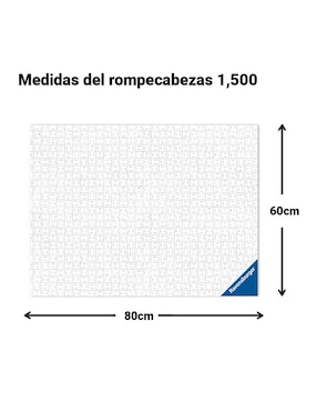 Rompecabezas Pokémon Ravensburger 1500 piezas