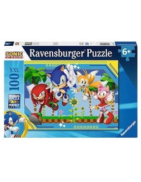 Rompecabezas Sonic ravensburger 100 piezas