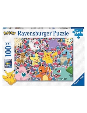 Rompecabezas Pokémon ravensburger 100 piezas