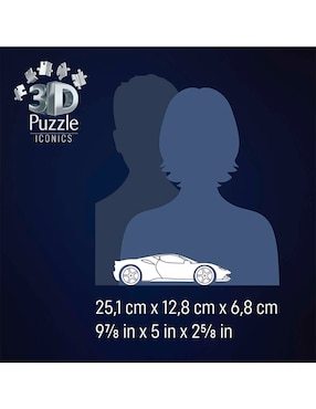 Rompecabezas 3D autos clásicos Ravensburger 163 piezas
