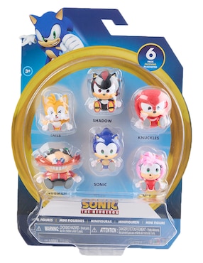 Set figuras acción Sonic Sonic The Hedgehog