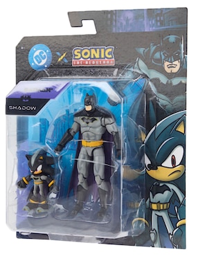 Set figuras acción DC Shadow Batman Sonic The Hedgehog