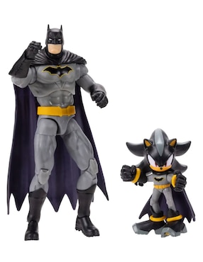 Set figuras acción DC Shadow Batman Sonic The Hedgehog