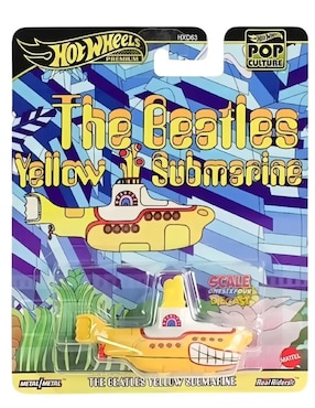 Submarino Hot Wheels yellow submarine The Beatles