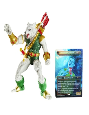 Figura de acción articulada Spider-Man Man-Wolf collectors Marvel