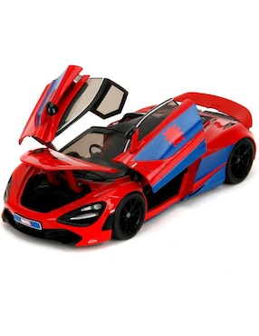 Vehículo a escala Jada Toys mclaren 720s Spider-Man