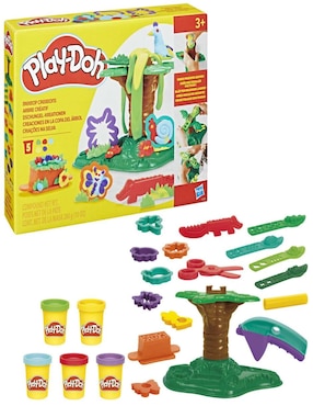 Set de juego Play-Doh Creaciones en la Copa del Árbol Play Doh